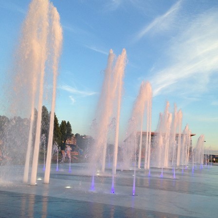 Sustainability and Water Waste fountain