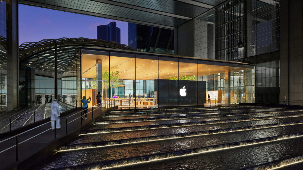 The newest Apple Store features in today's Dezeen Weekly newsletter